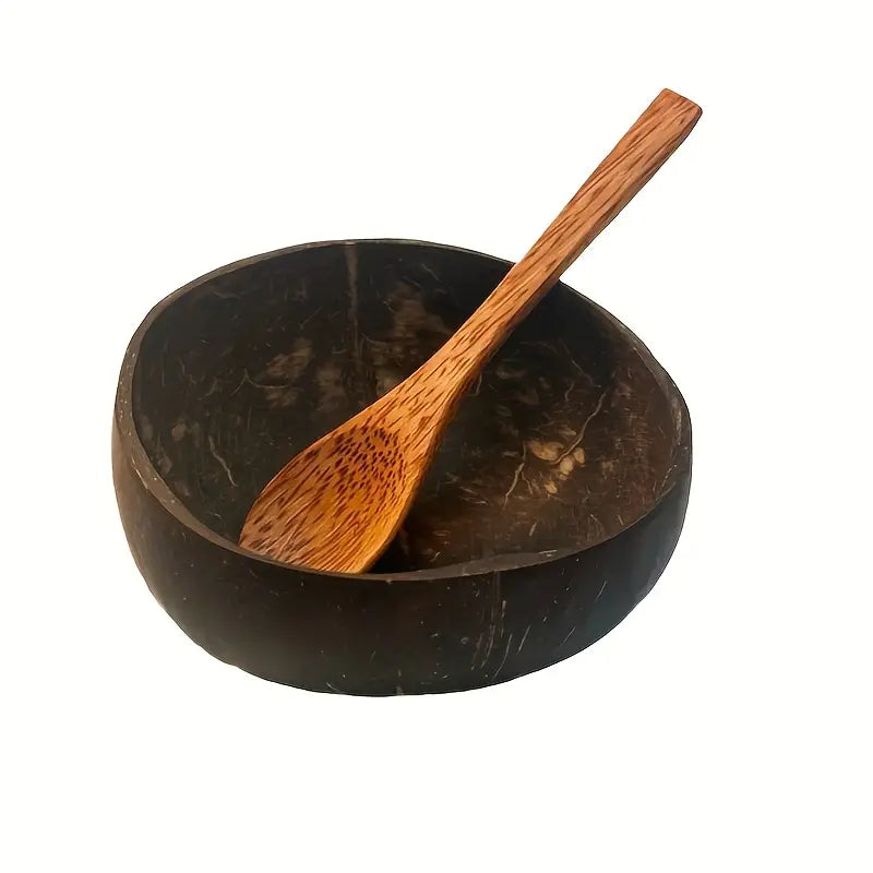 Coconut Shell + Spoon
